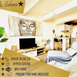 *le Sahara*hyper Centre*wifi* Appartement