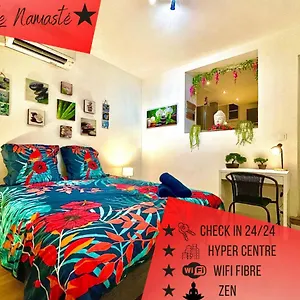 *le Namaste*fibre Wifi*hyper Centre* Appartement